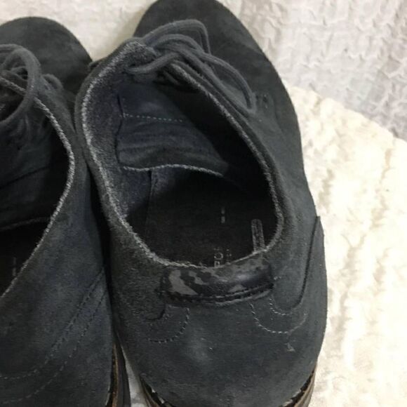 Rockport Grey Suede Oxford Shoes Size 11.5 main image 8
